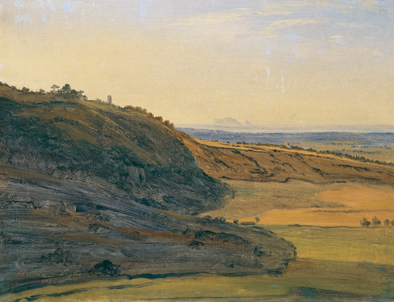 Landschaftsstudie bei Ariccia von Ferdinand Georg Waldmuller