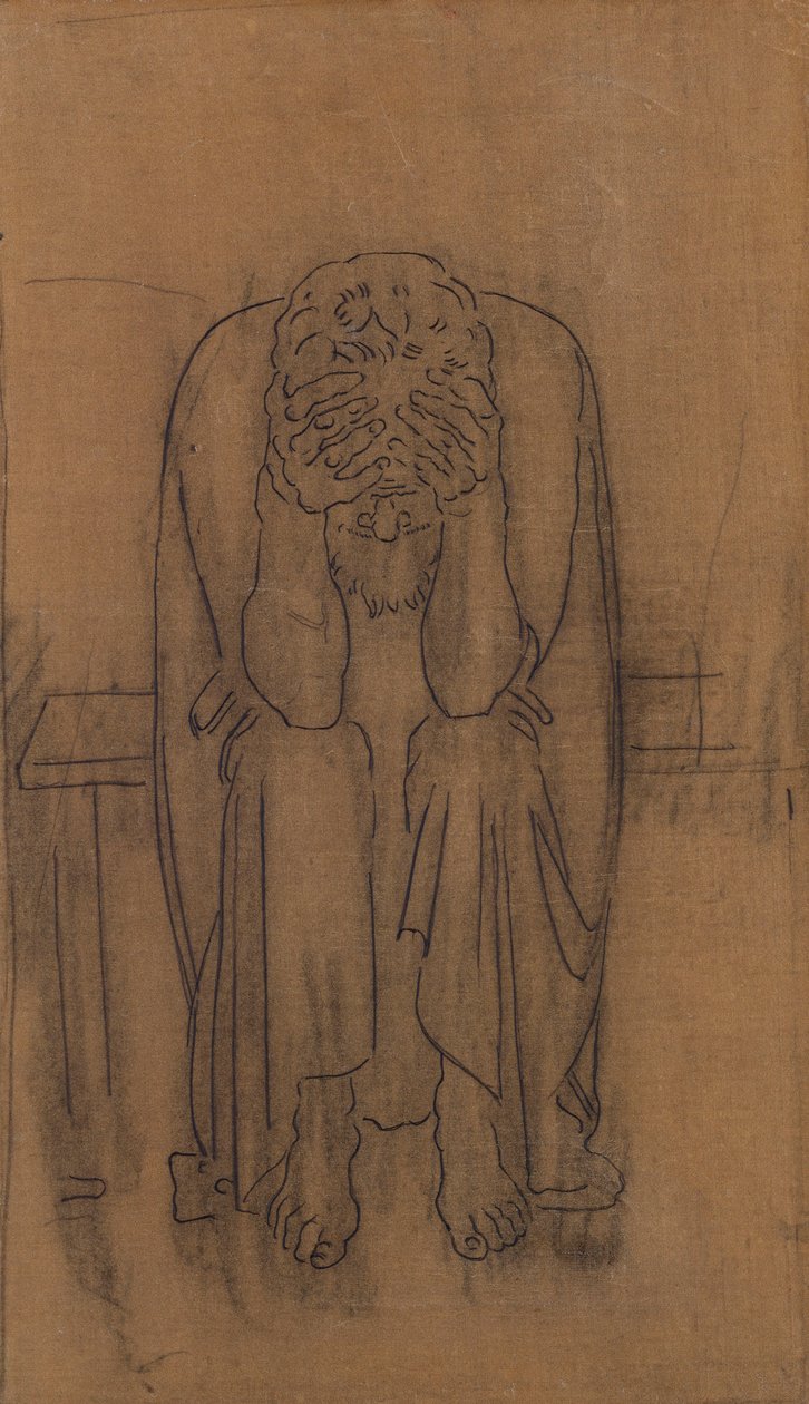 Dunkler Genius von Ferdinand Hodler