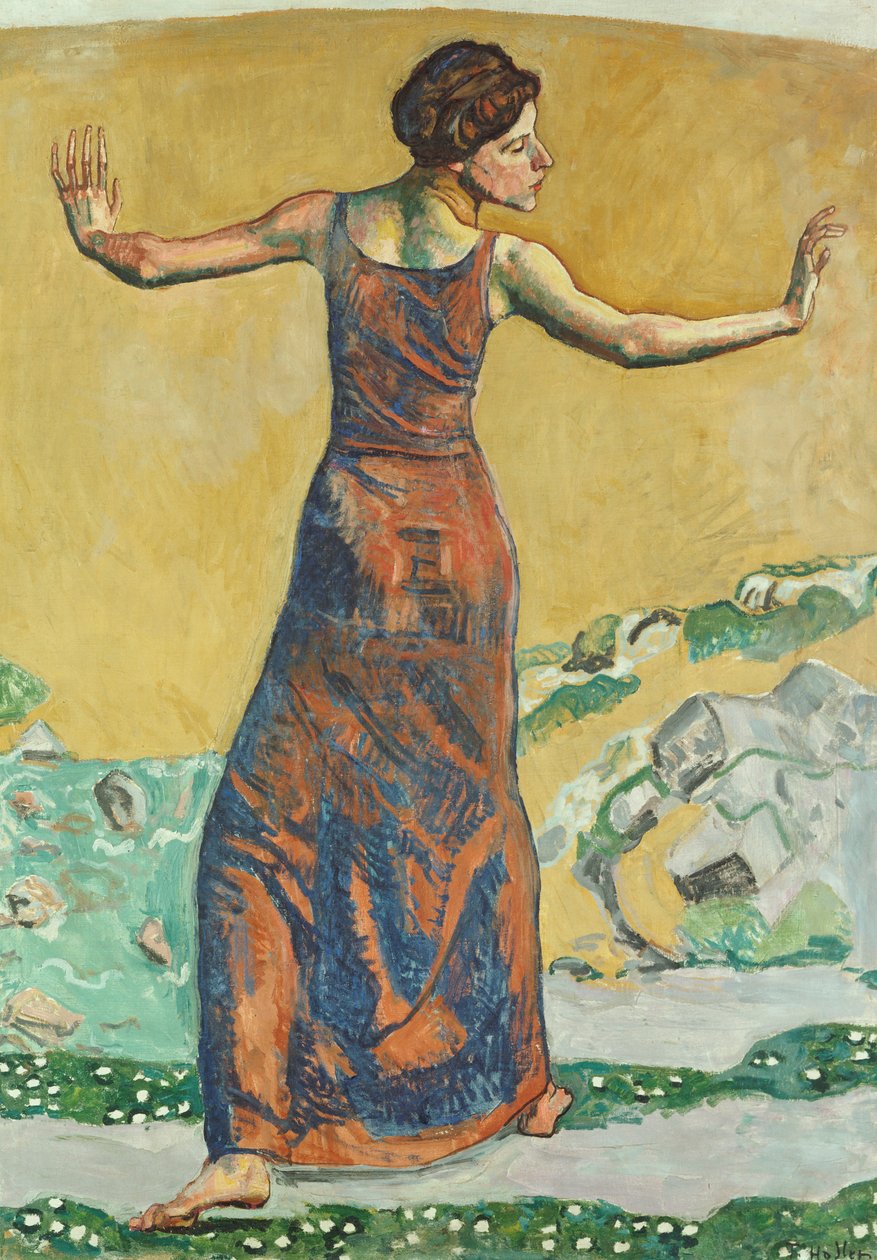 Freudige Frau, 1911 von Ferdinand Hodler