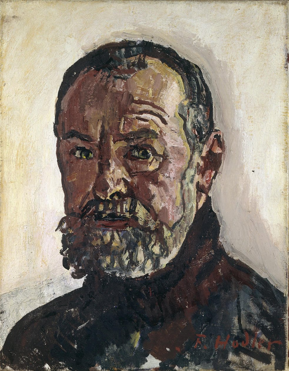 Selbstporträt, ca. 1916 von Ferdinand Hodler