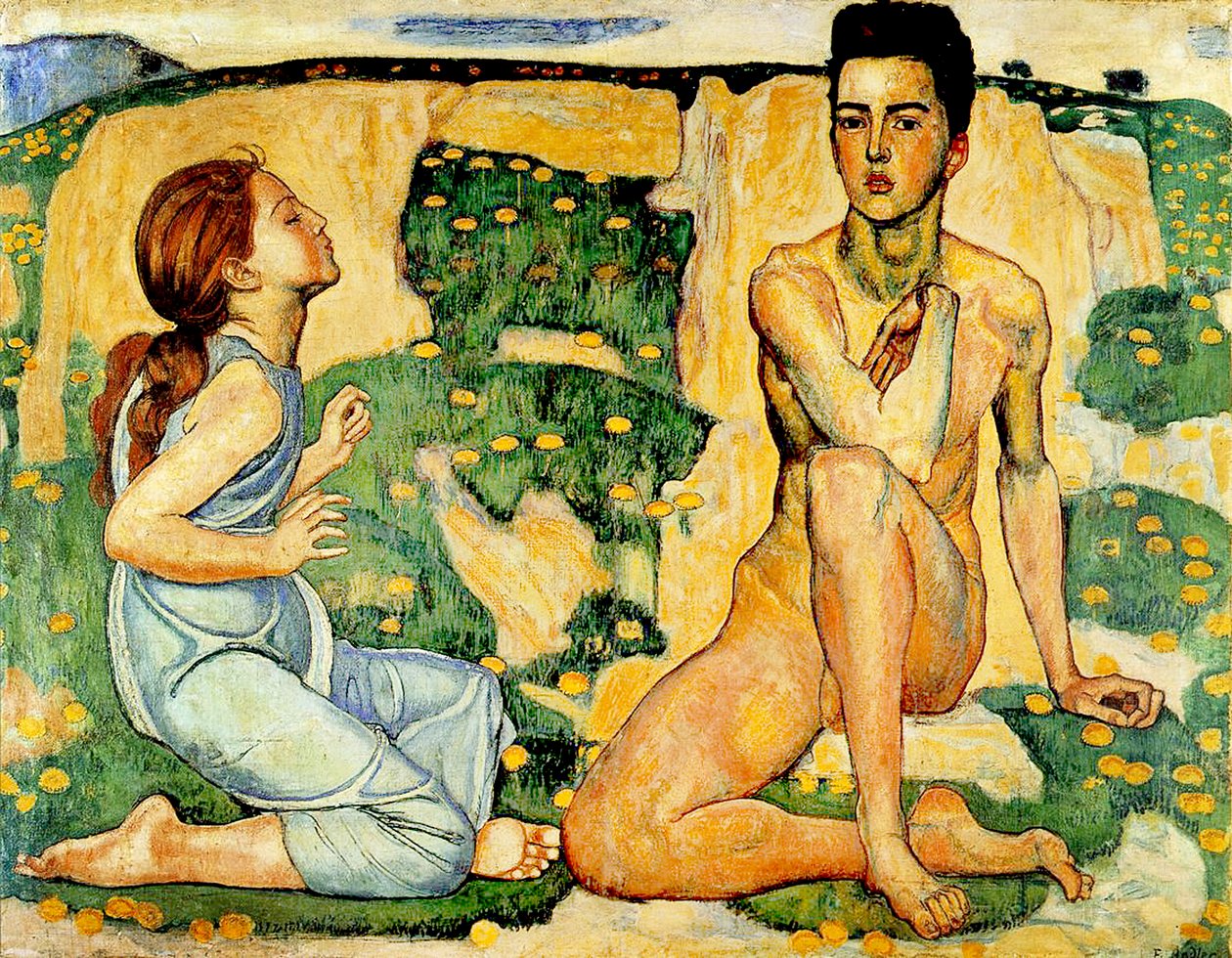 Frühling von Ferdinand Hodler