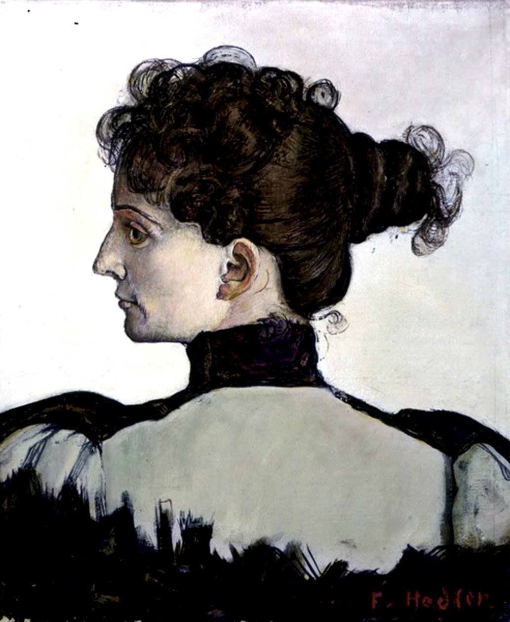 Die Frau des Künstlers von Ferdinand Hodler