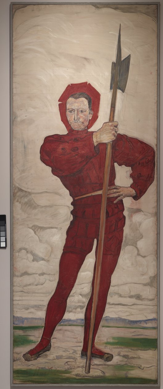 Der Hellebardenträger von Ferdinand Hodler