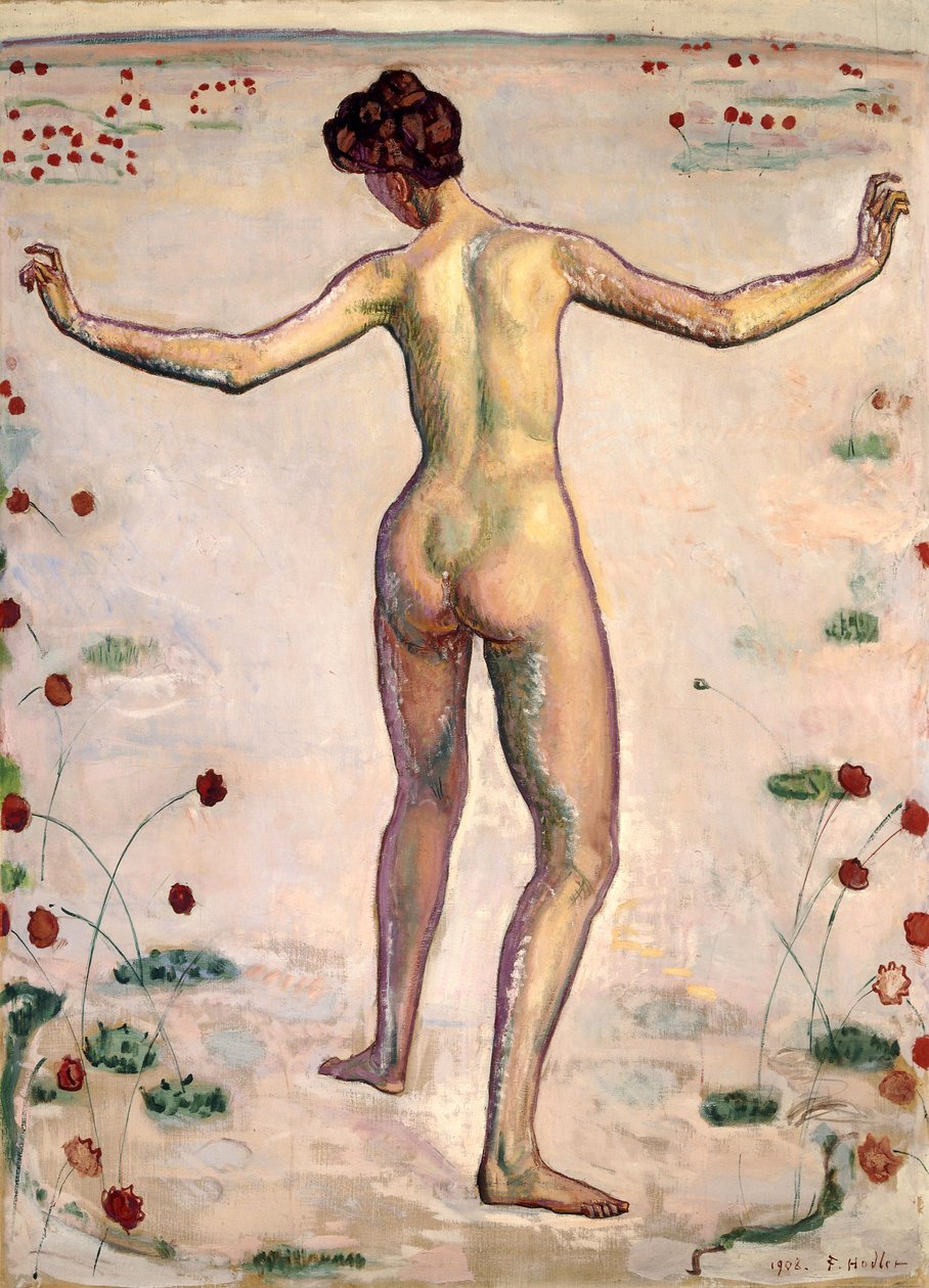 Die Pracht der Linien; Linienherrlichkeit, 1908 von Ferdinand Hodler