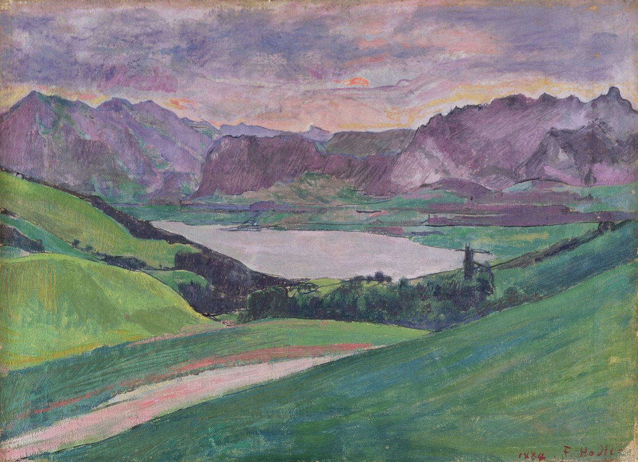 Thunersee von Ferdinand Hodler