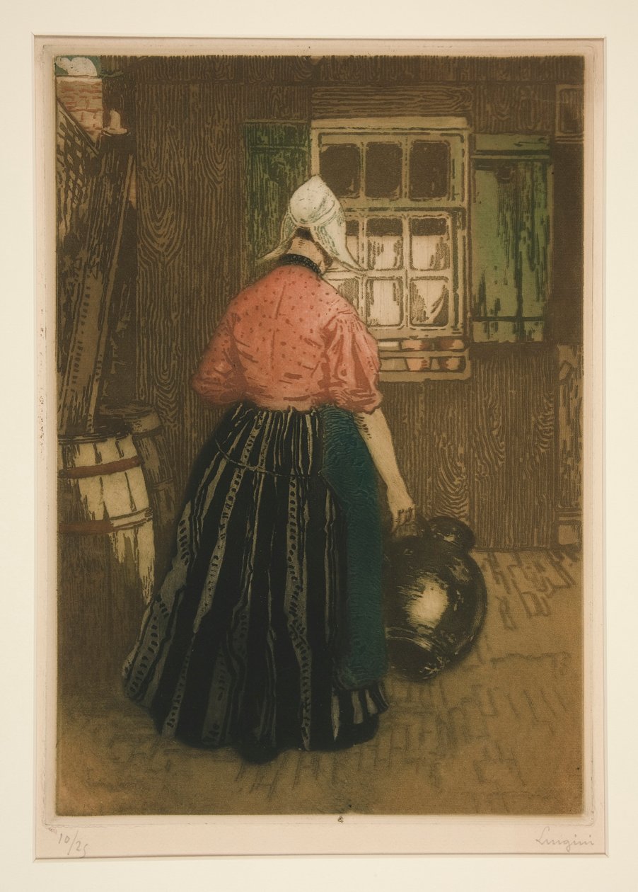 Die Frau mit dem Krug von Ferdinand Jean Luigini