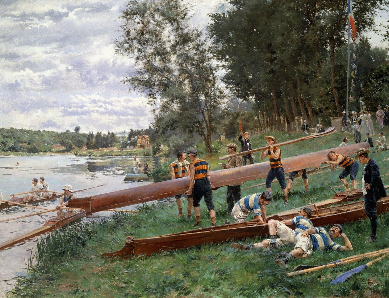 Am Rand der Marne von Ferdinand Joseph Gueldry