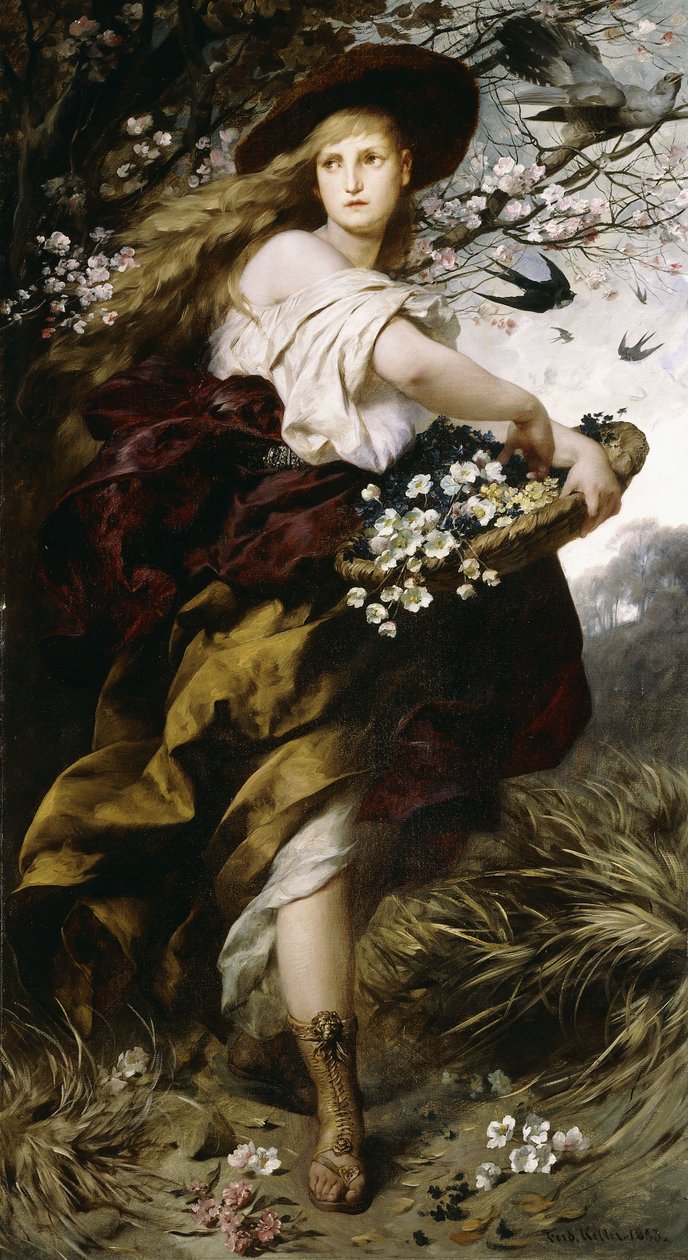 Flora, 1883 von Ferdinand Keller