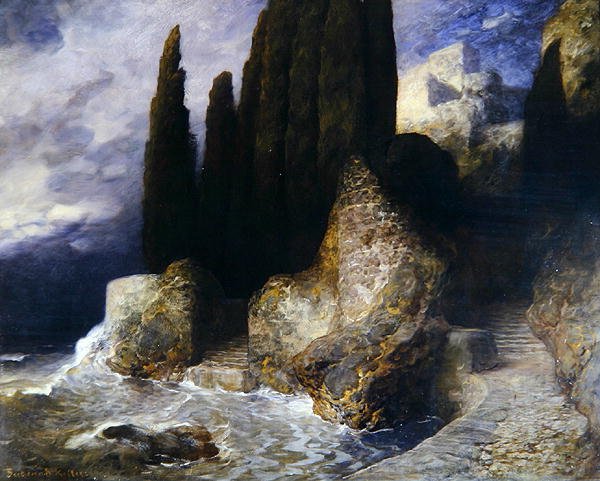 Italienische Landschaft von Ferdinand Keller