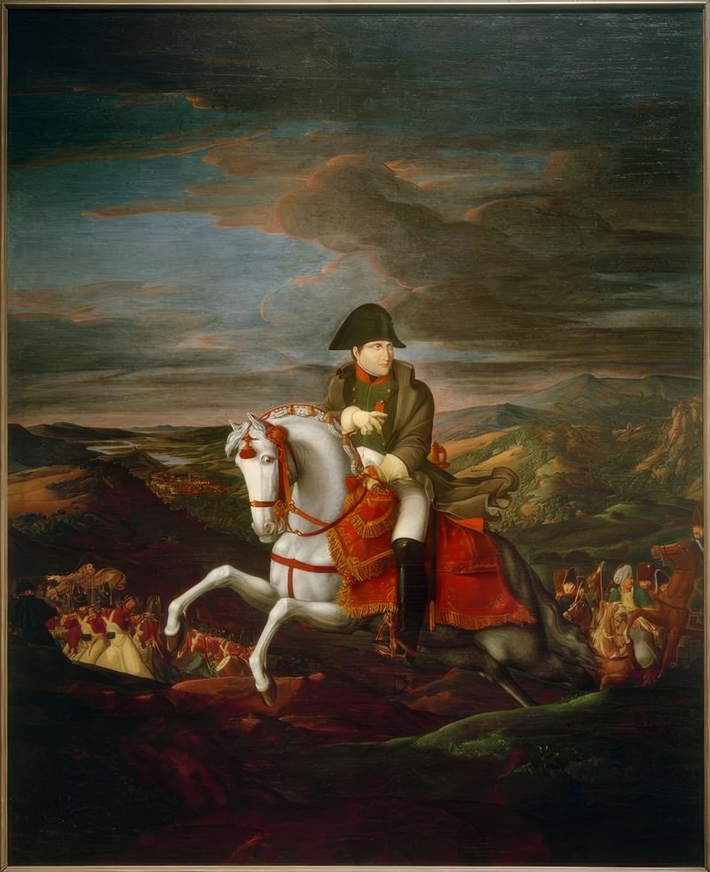 Reiterbildnis des Kaisers Napoleon I. von Ferdinand Olivier