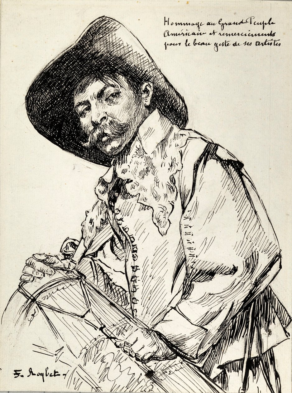 Der Trommler von Ferdinand Roybet