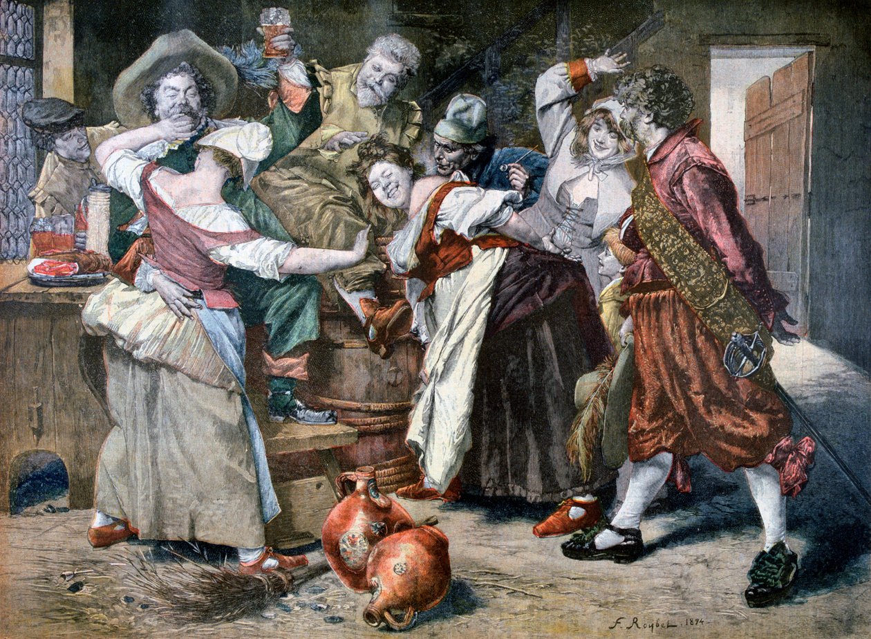 Die heiße Hand von Ferdinand Roybet