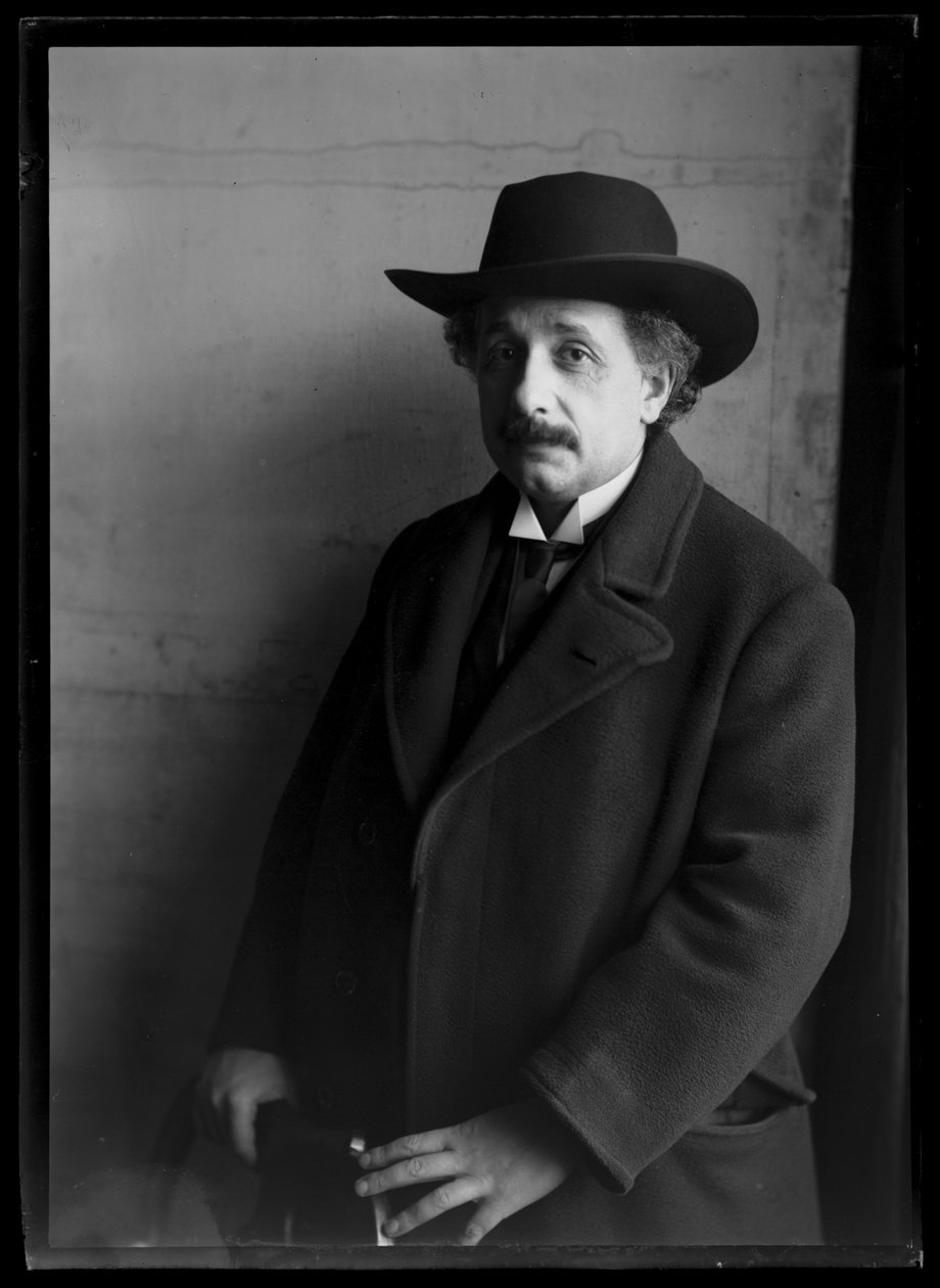 Bild von Albert Einstein (1879-1955) von Ferdinand Schmutzer