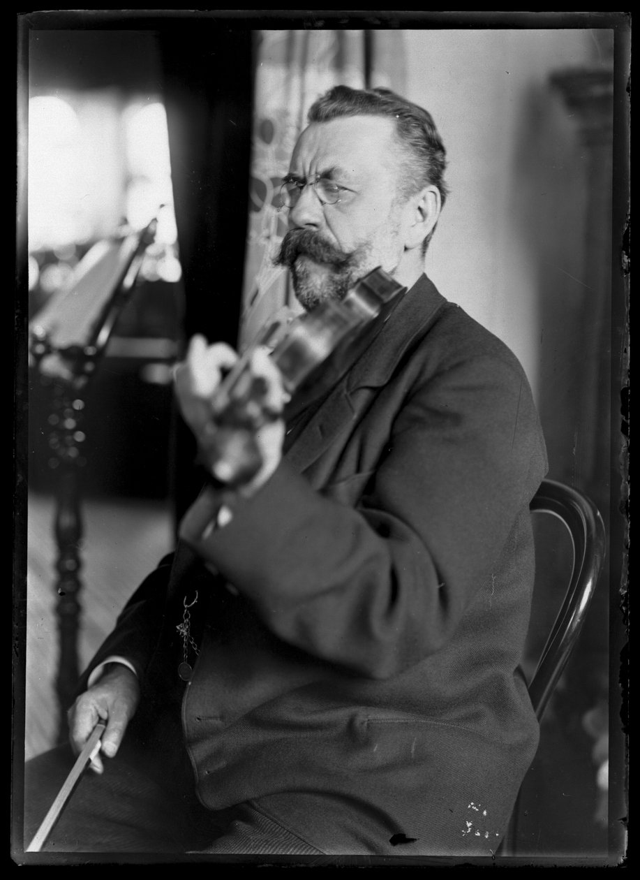 Bild von Immanuel Wirth (1842-1923) von Ferdinand Schmutzer