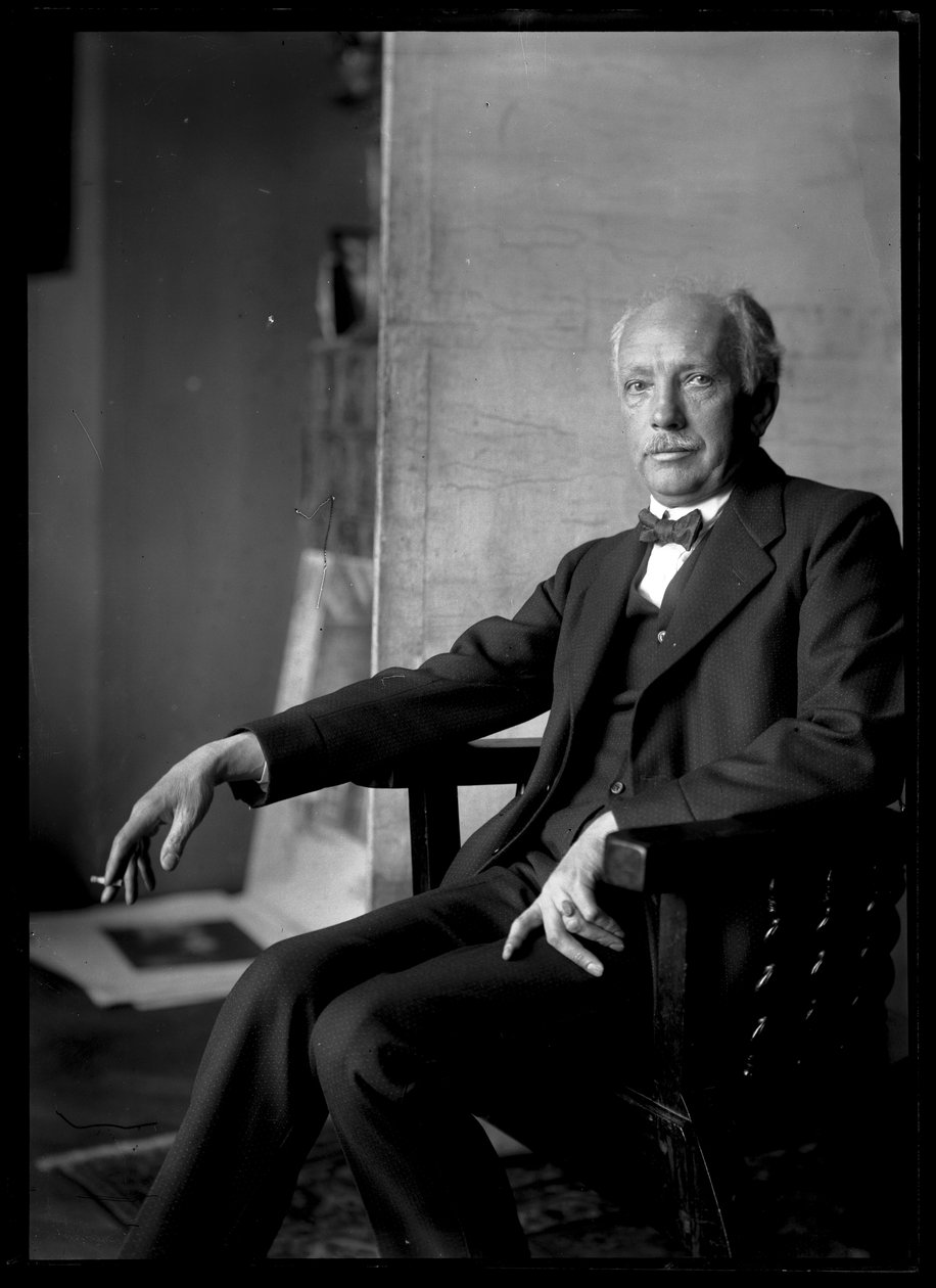 Bild von Richard Strauss (1864-1949) von Ferdinand Schmutzer