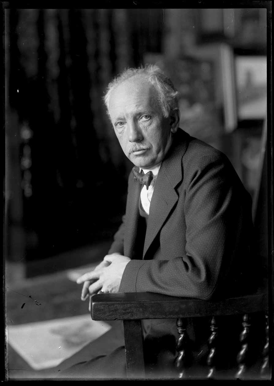 Bild von Richard Strauss (1864-1949) von Ferdinand Schmutzer