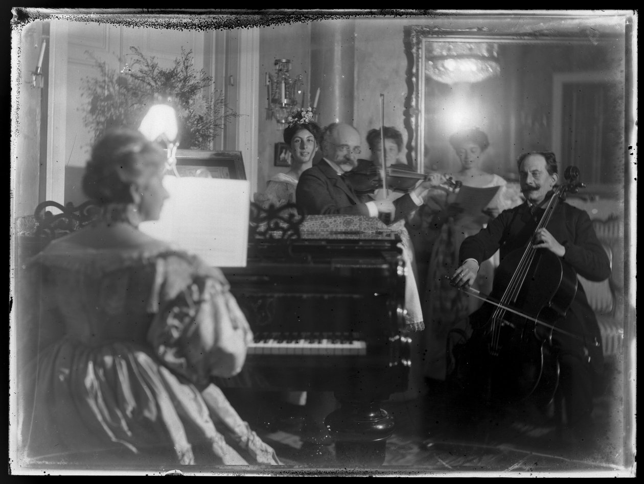 Salonmusik von Ferdinand Schmutzer