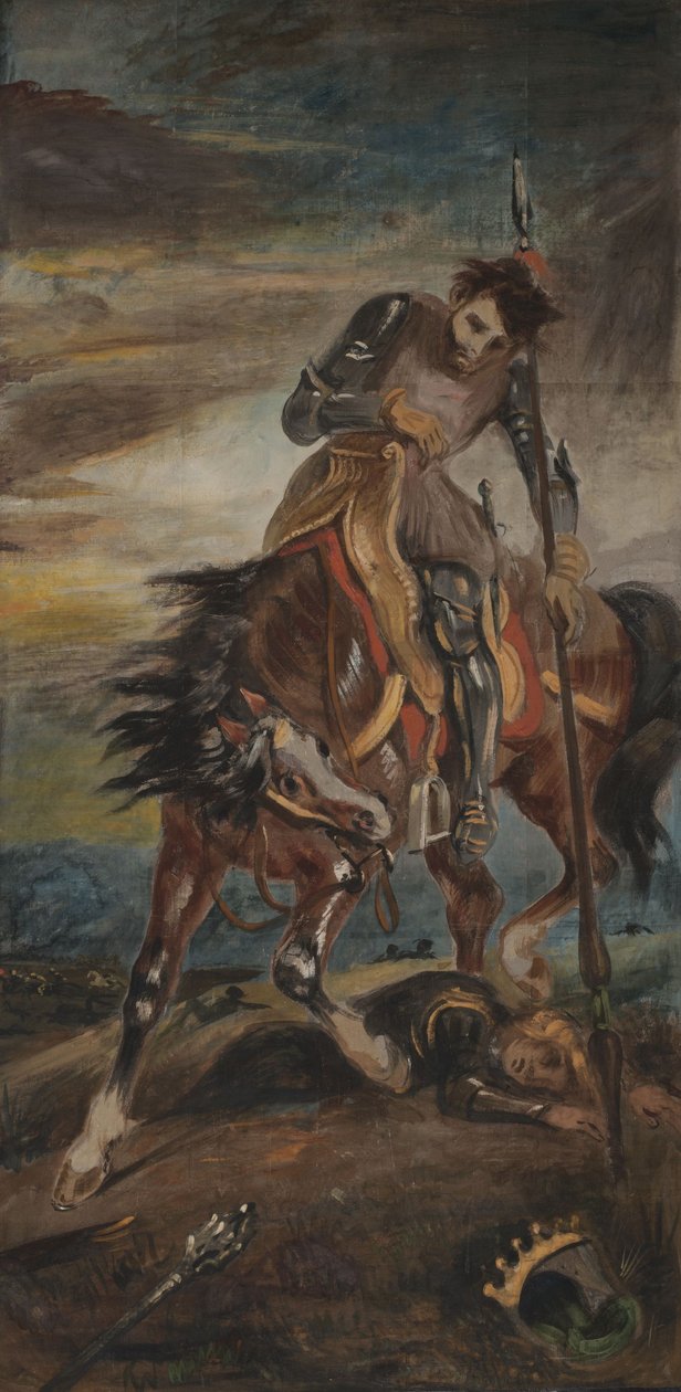 König Rodrigo von Ferdinand Victor Eugene Delacroix
