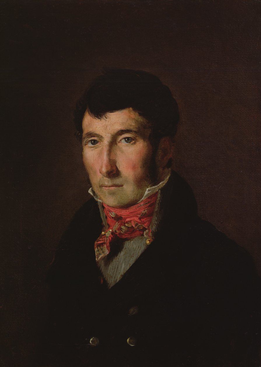 Porträt von Fougerat von Ferdinand Victor Eugene Delacroix