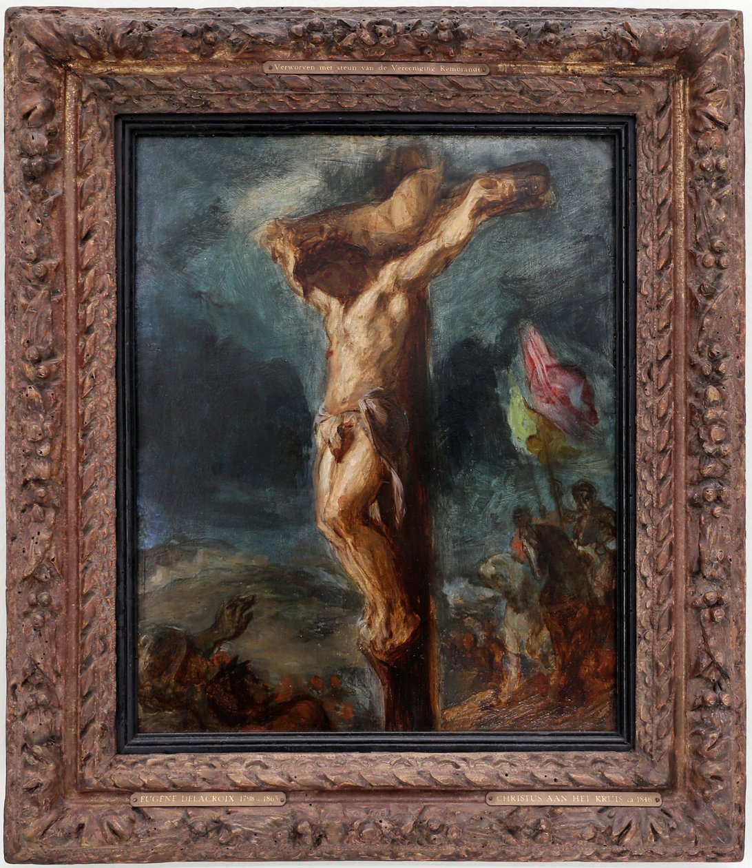 Die Kreuzigung von Ferdinand Victor Eugene Delacroix