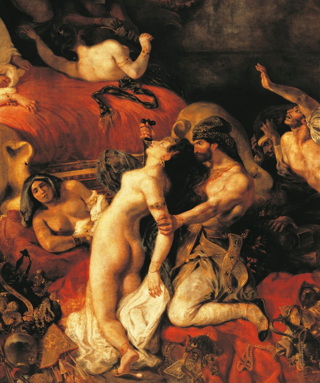 Der Tod des Sardanapalus von Ferdinand Victor Eugene Delacroix