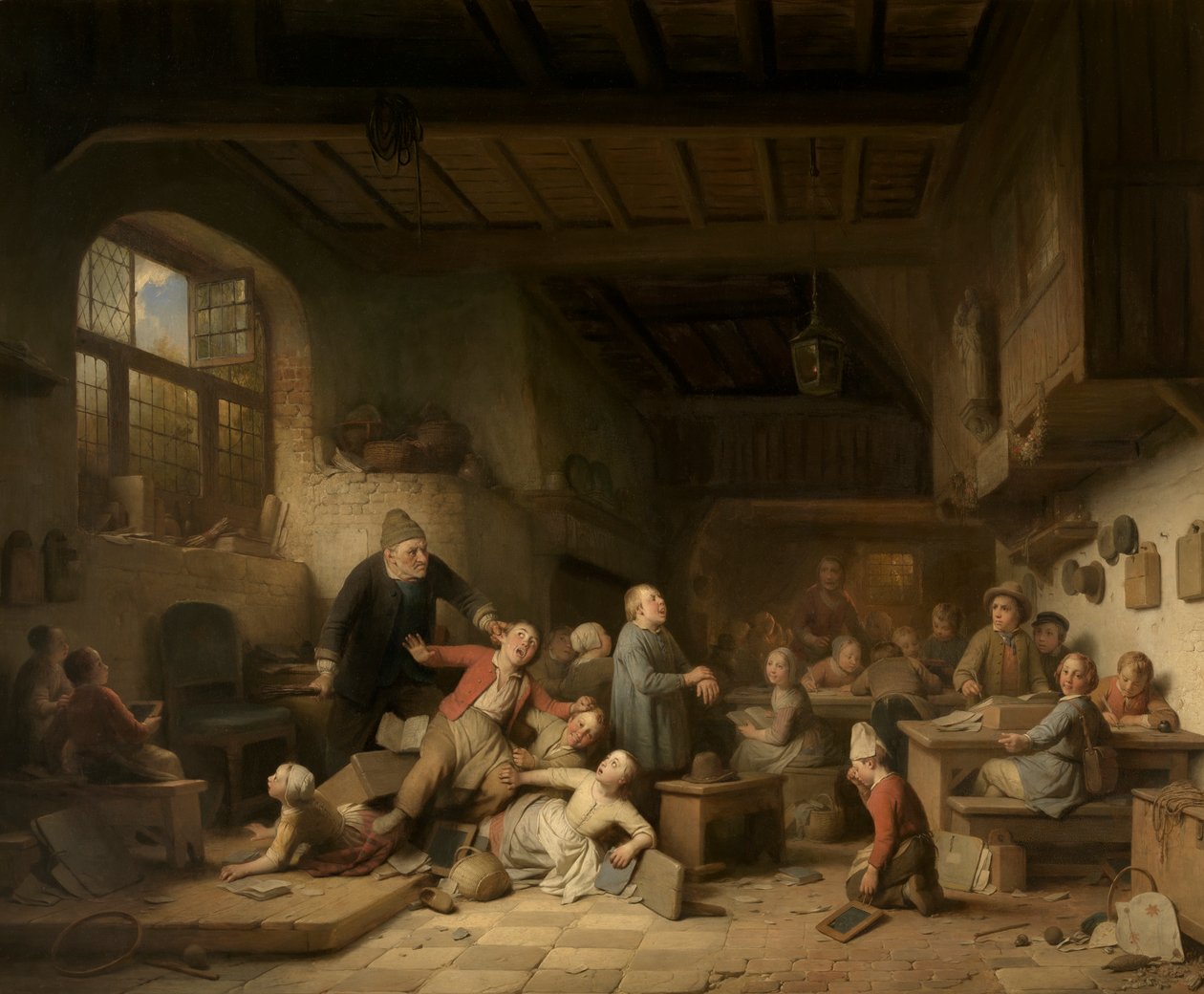 Dorfschule von Ferdinand de Braekeleer