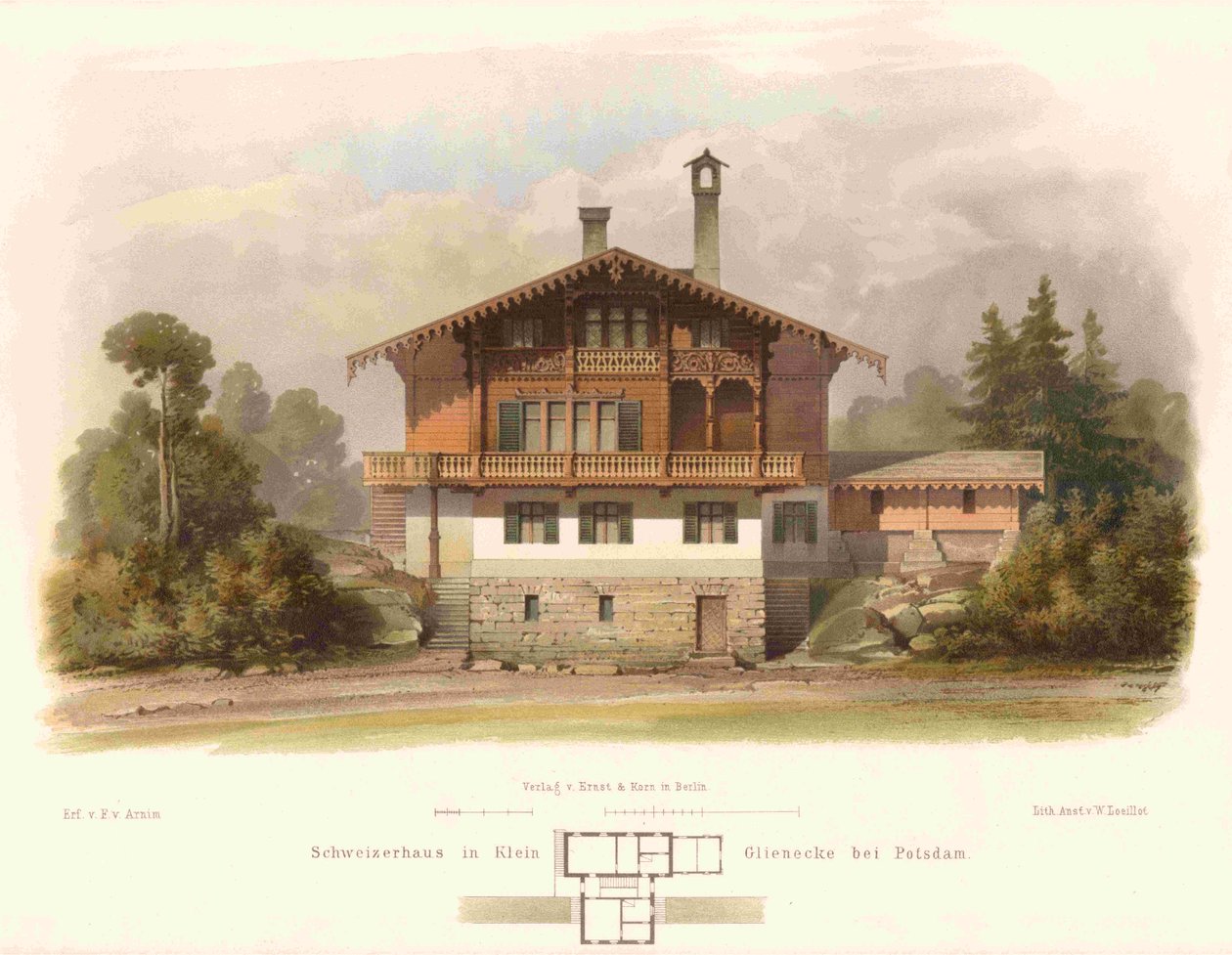 Klein Glienicke Schweizerhaus 1 von Ferdinand von Arnim