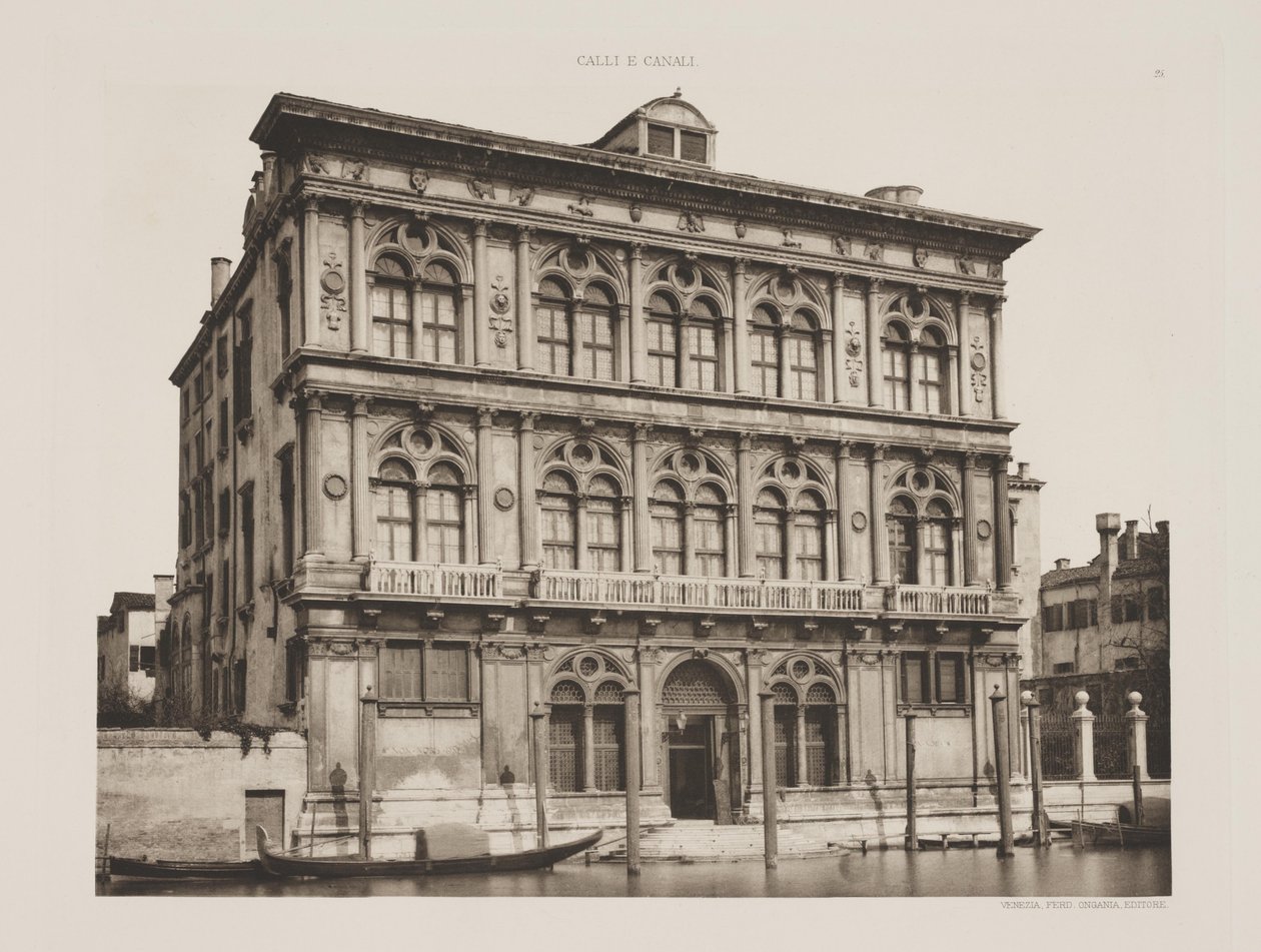 Vendramin-Palast von Ferdinando Ongania