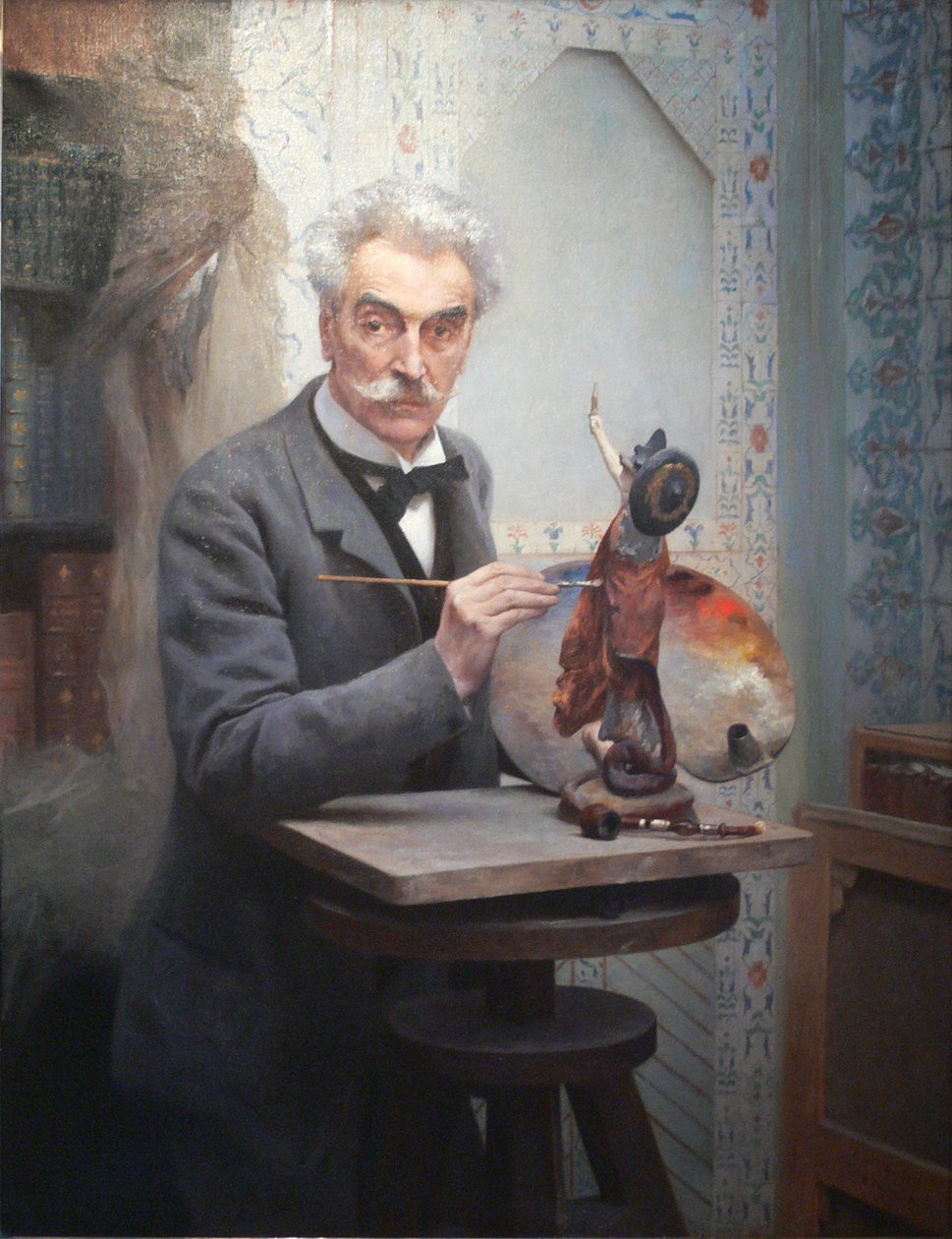 Bildhauer bei der Arbeit. Gerome in seiner Werkstatt von Fernand Cormon