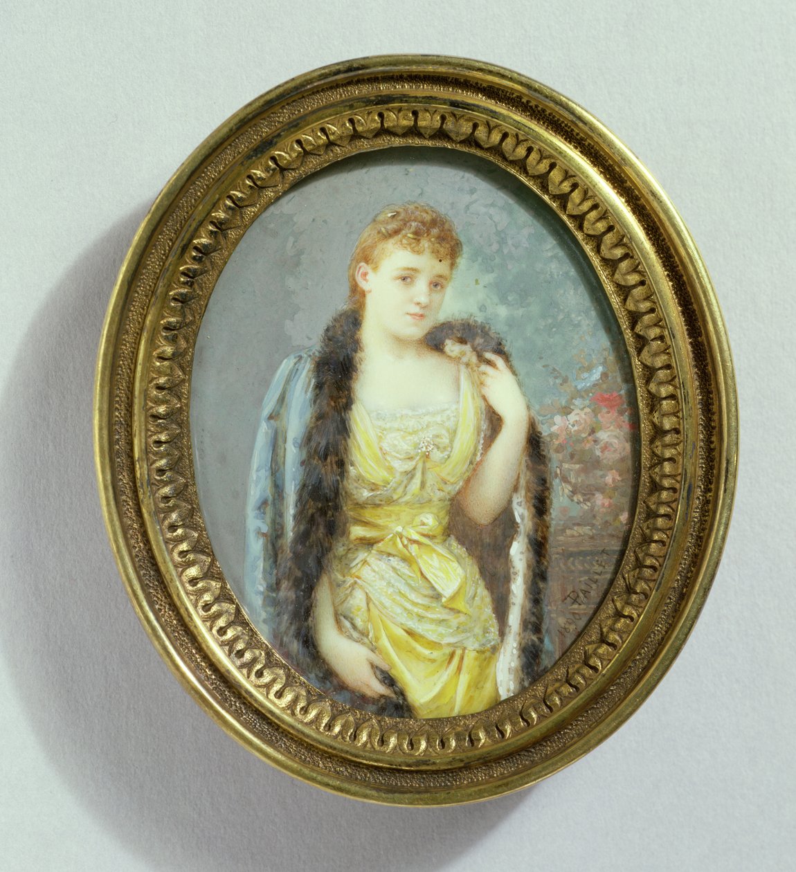 Porträt von Edith Wharton (1862-1937), 1890 von Fernand Paillet