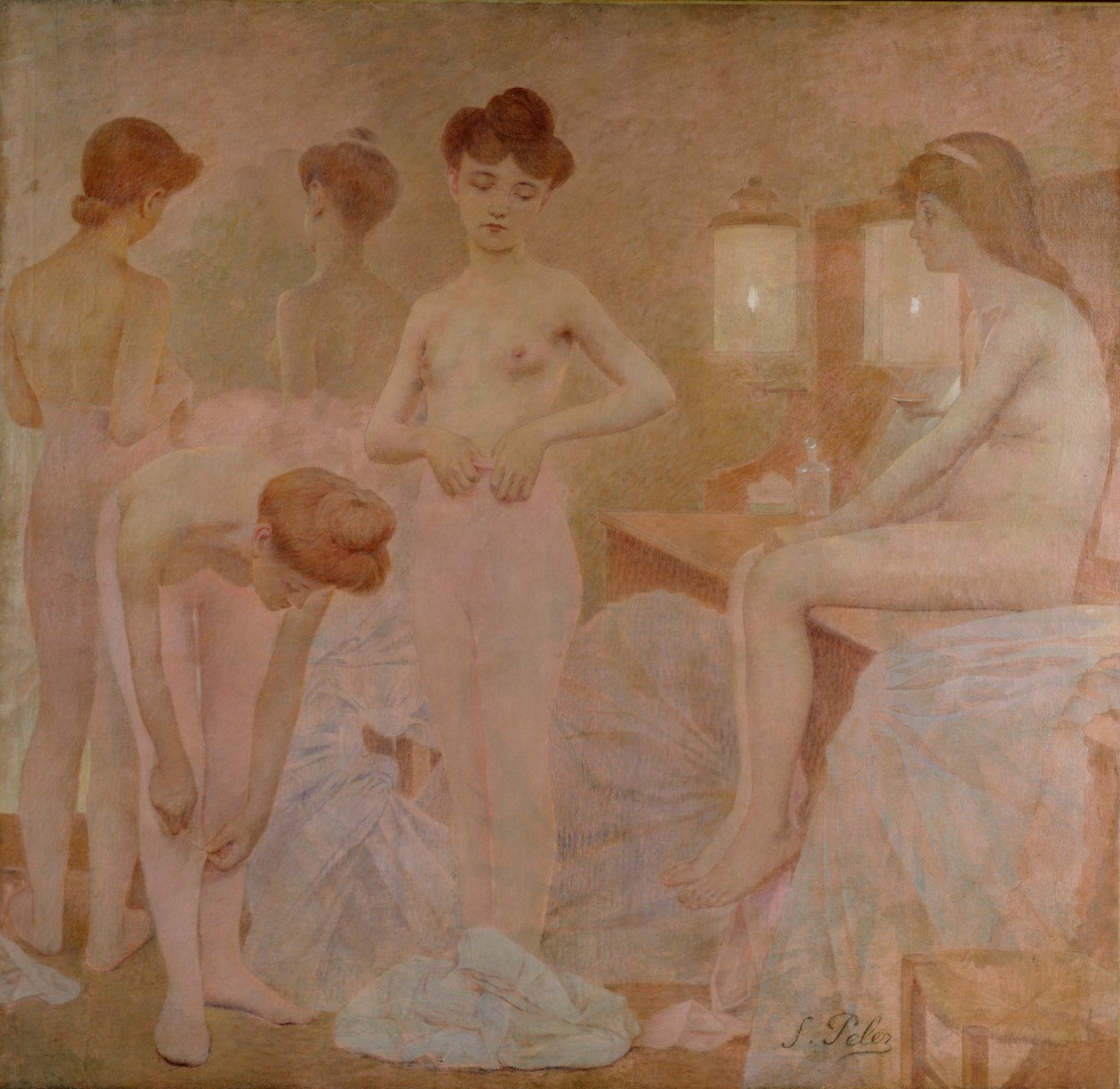 Die Tänzer, 1905-09 von Fernand de Cordova Pelez