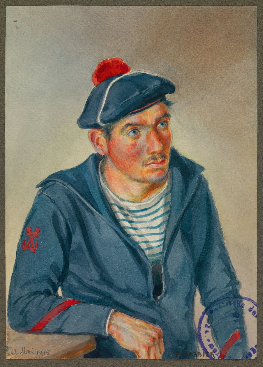 Ein bretonischer Seemann, Gustrow von Fernand Barbier