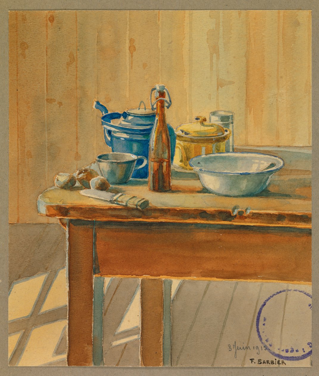 Ein gutes Essen zubereiten, Gustrow von Fernand Barbier