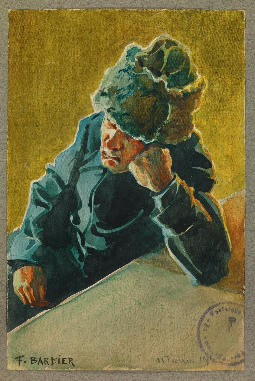 Russischer Gefangener, Gustrow von Fernand Barbier