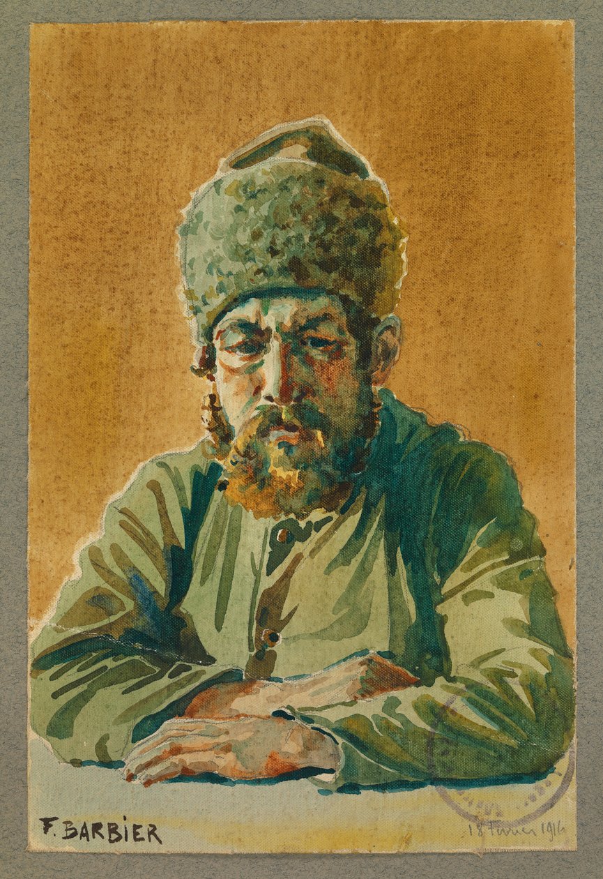Russischer Gefangener, Gustrow von Fernand Barbier