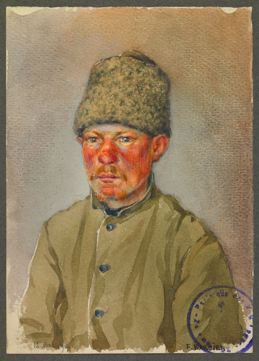 Russischer Soldat, Gustrow von Fernand Barbier