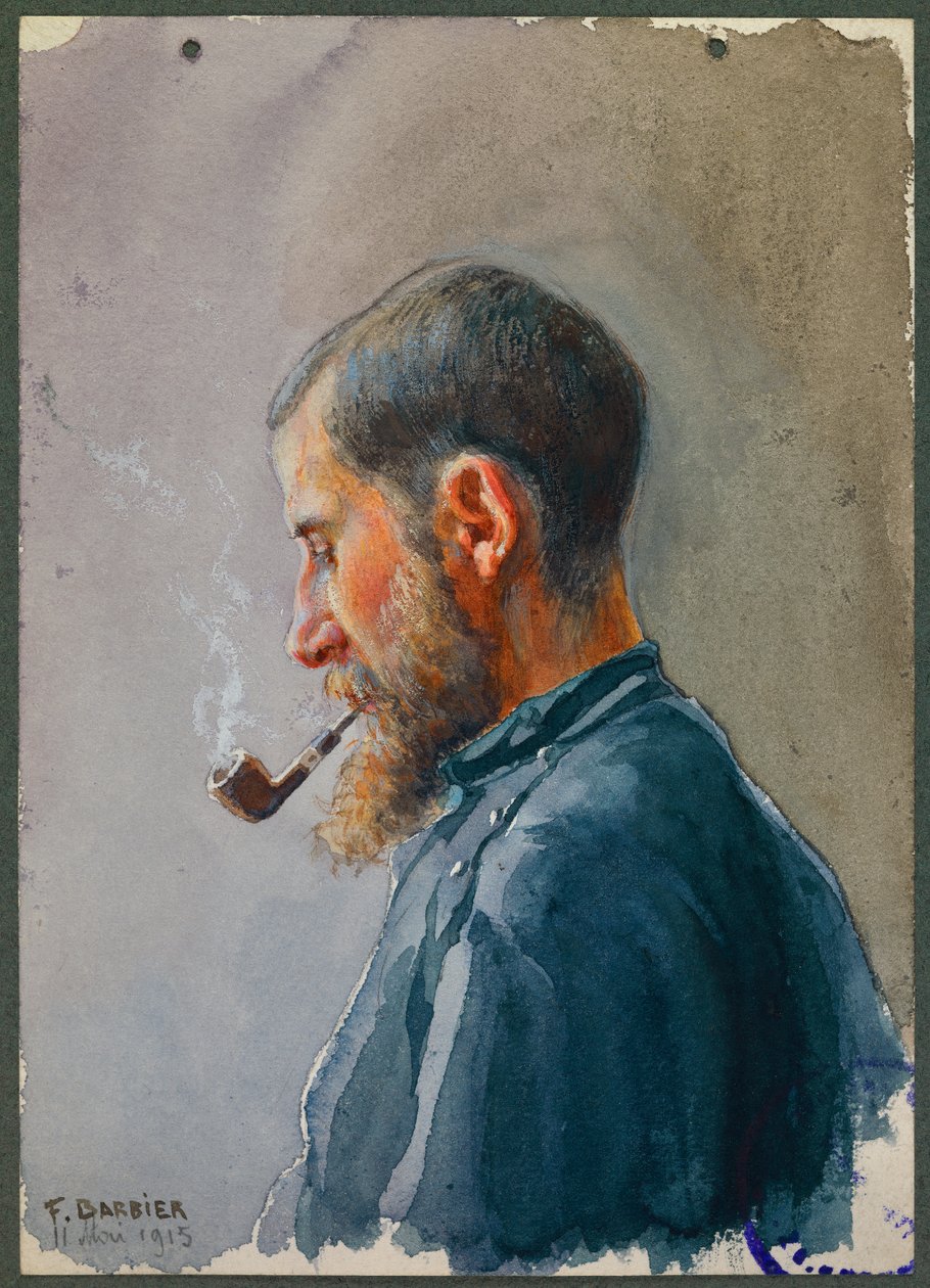 Sergeant Lavissiere als Lagerkaplan, Gustrow von Fernand Barbier