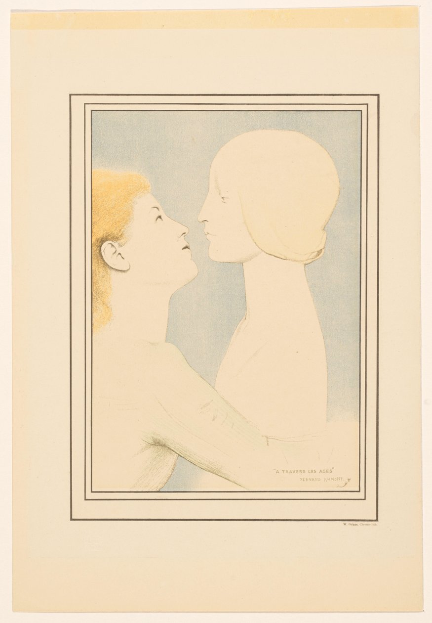 Durch die Zeitalter von Fernand Khnopff
