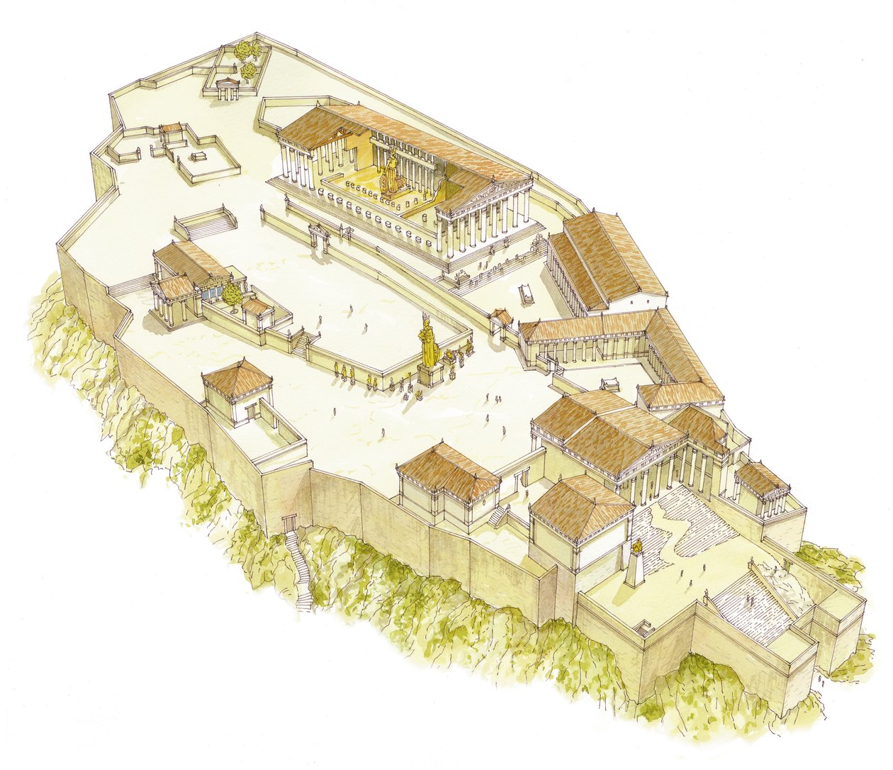 Akropolis, Athen von Fernando Aznar Cenamor