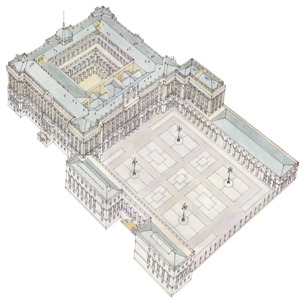 Königspalast. Madrid, Spanien von Fernando Aznar Cenamor