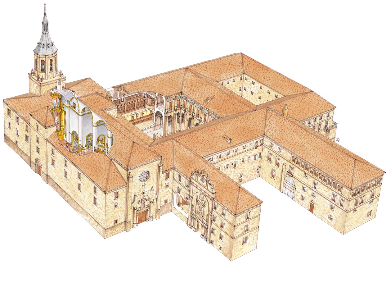 Kloster San Millan de la Cogolla. La Rioja, Spanien von Fernando Aznar Cenamor