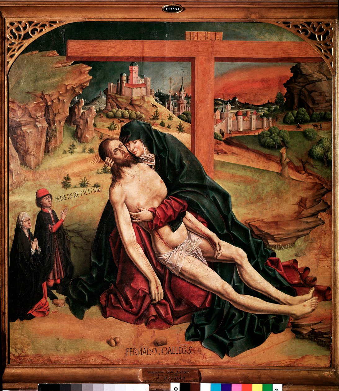 Pietà von Fernando Gallego