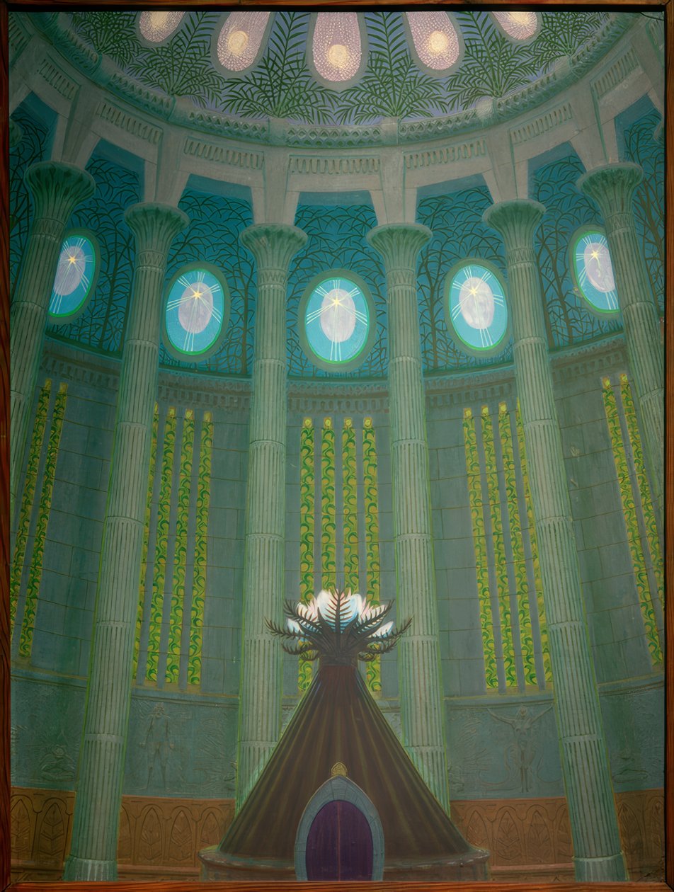 Der einsame Tempel von Fidus