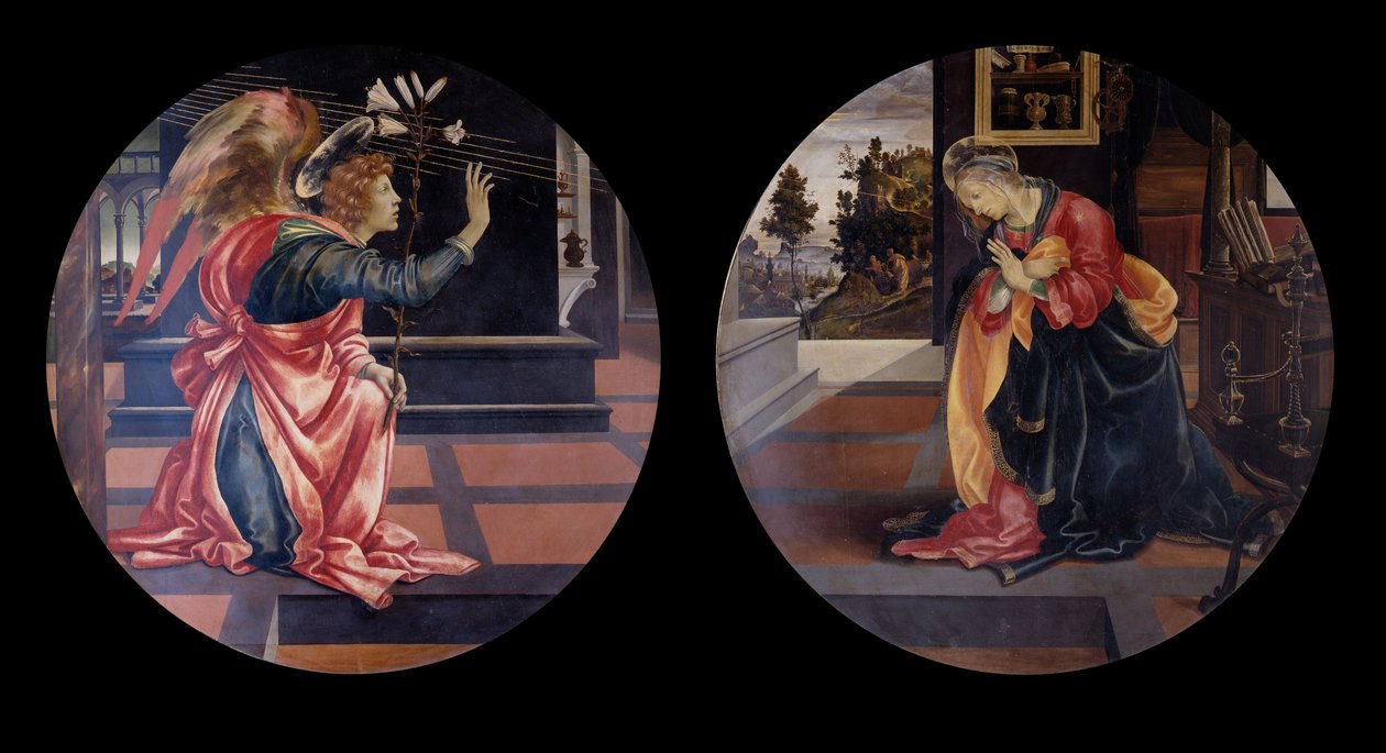 Verkündigung von Filippino Lippi