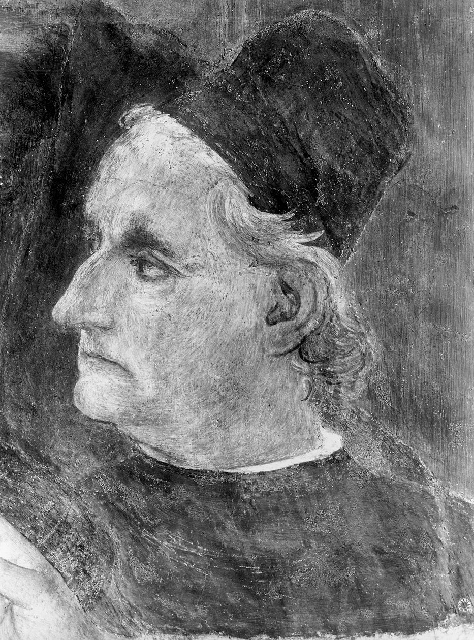 Porträt von Antonio Pollaiuolo von Filippino Lippi