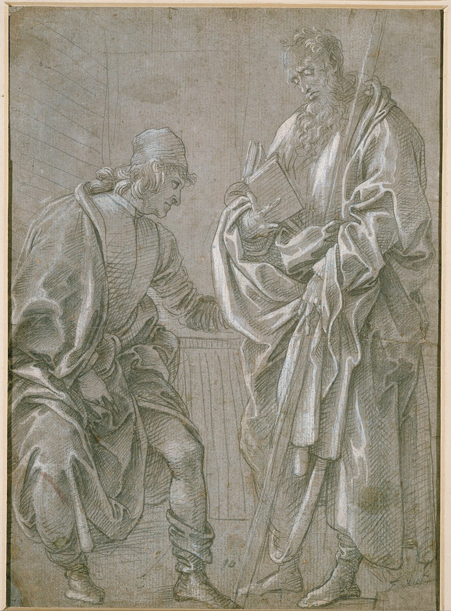 Apostel und Jüngling von Filippino Lippi