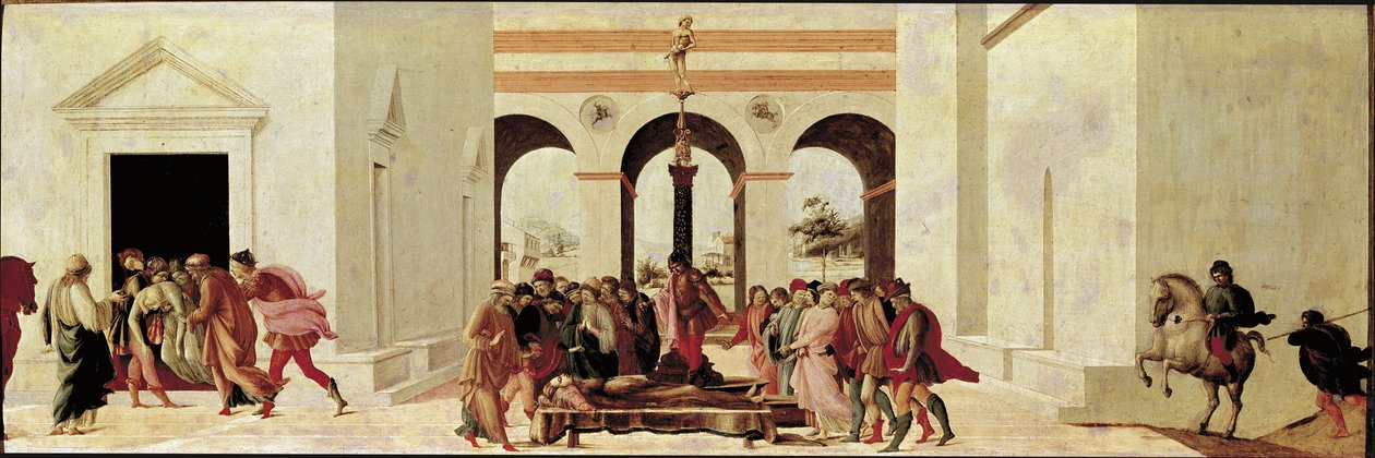 Der Tod der Lucretia von Filippino Lippi