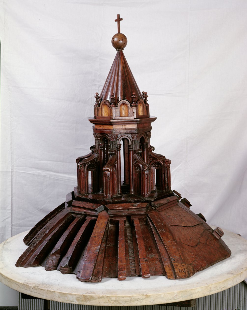 Modell der Kuppel auf dem Dom von Filippo Brunelleschi