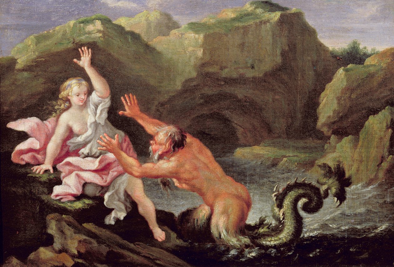 Glaucus und Scylla von Filippo Lauri