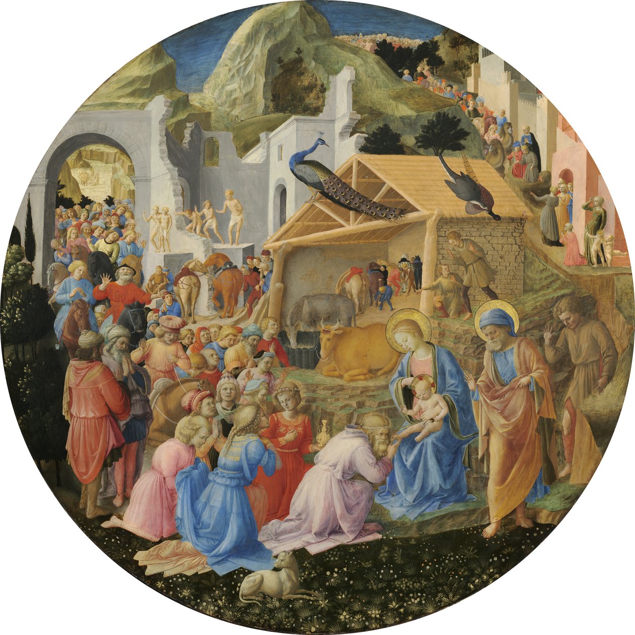 Anbetung der Heiligen Drei Könige von Fra Filippo Lippi